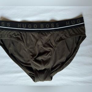New Hugo Boss Dark Green Brief Medium